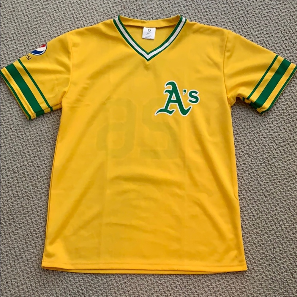 Oakland A’s throwback baseball jersey
